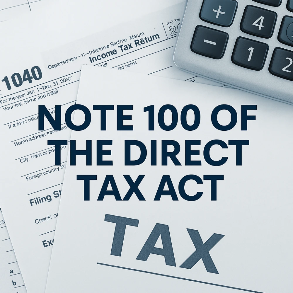 تبصره ۱۰۰ قانون مالیات چیست